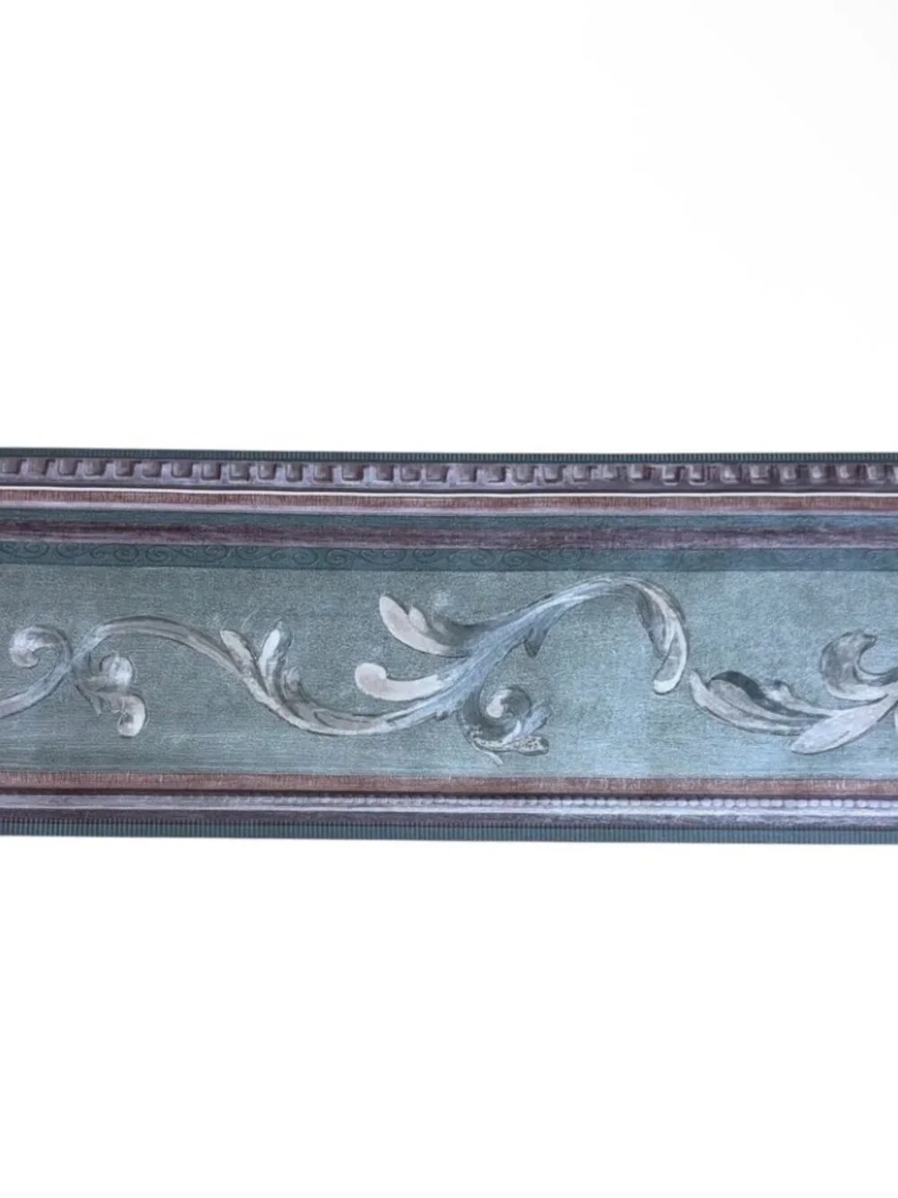 Imperial Vintage Wallpaper Border Leaf Molding Scroll Architecture 2 Rolls NEW